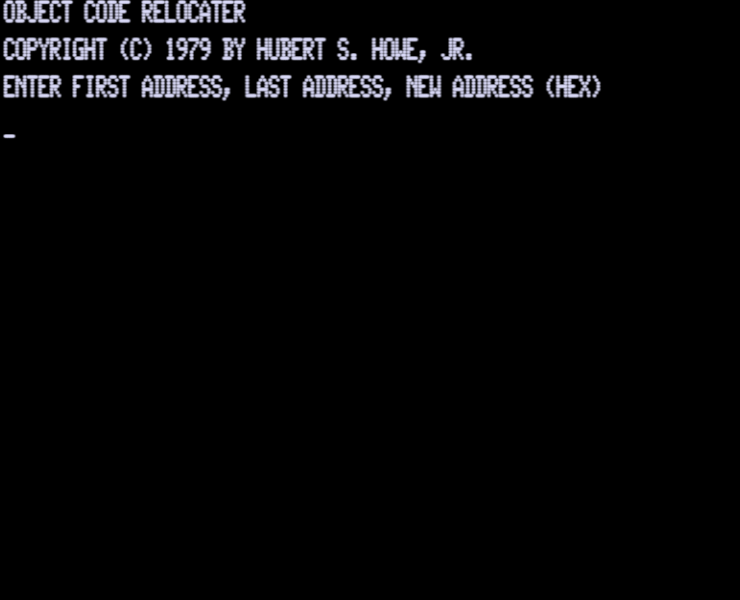 Screen shot